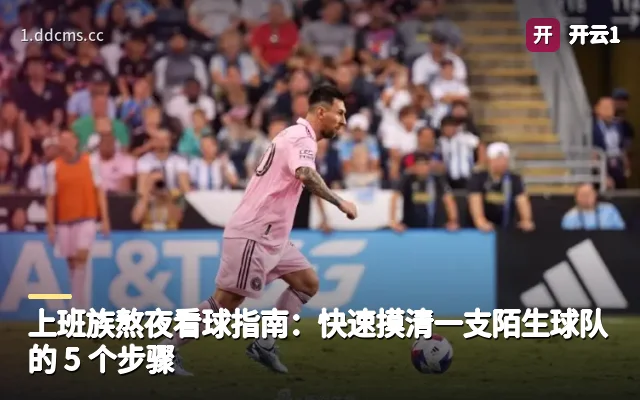 上班族熬夜看球指南：快速摸清一支陌生球队的 5 个步骤